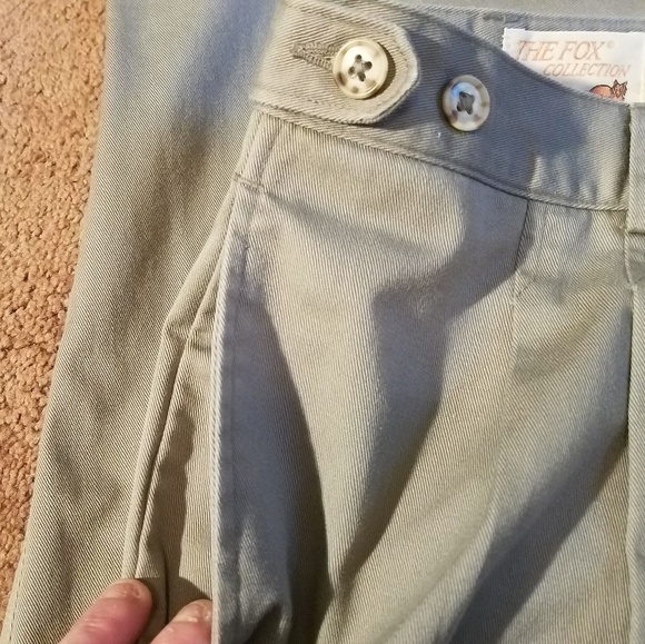 Tall Man Fox Collection Denim Slacks - Picture 6 of 8
